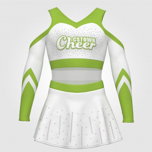 2ピースのピンクの青年チアアウトフィット - CSTOWNCHEER